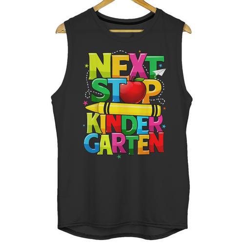 Next Stop Kindergarten Preschool Graduation 2023 Boys Girls Unisex Tank Top - Best Gift Smart