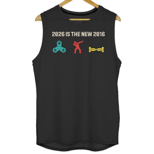 Nostalgia 2026 Is The New 2016 Vibes 2026 Is 2016 Unisex Tank Top - Figerry