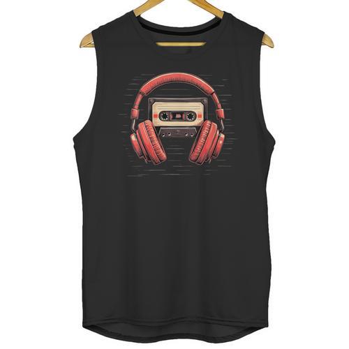Nostalgia Cassette Men Women 80s 90s Retro Mixtape Tape Unisex Tank Top - Figerry