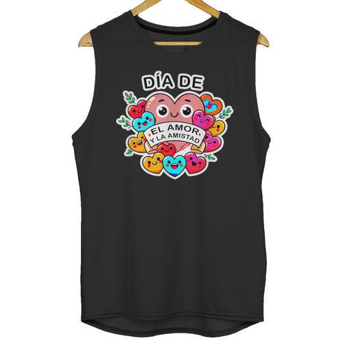 Nostalgia Love Tees -Adults Small Casual Festive Classic Fit T-Shirt Round Neck Straight Fit Collarless Short Sleeve Solid Lightweight Unisex Tank Top - Figerry