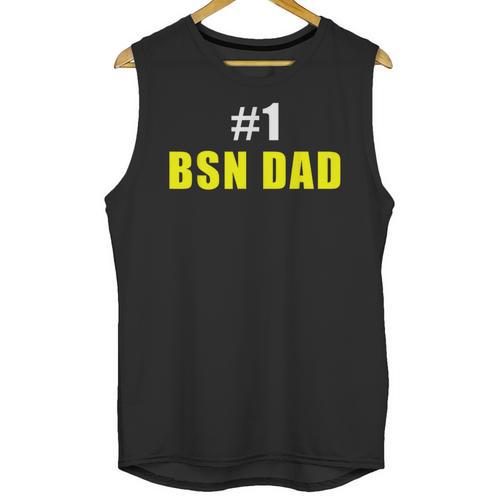 Nurse BSN Student Graduate Dad Nursing Graduation Unisex Tank Top - Best Gift Smart