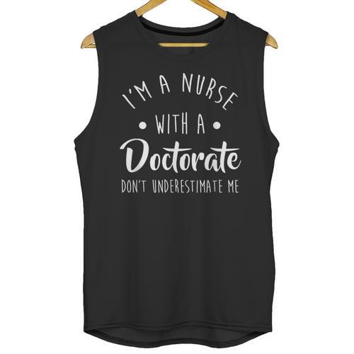 Nurse DNP PhD Doctorate Graduation Women Unisex Tank Top - Best Gift Smart