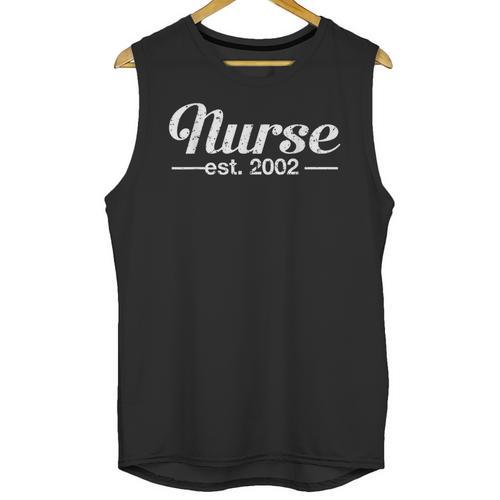 Nurse Est 2002 Graduation Unisex Tank Top - Best Gift Smart