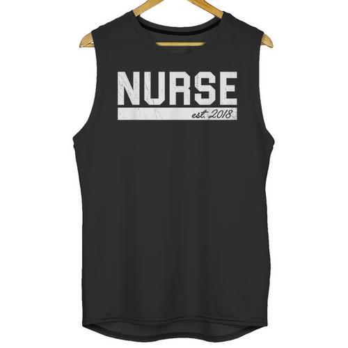 Nurse Est 2018 Nursing Graduation T Shirt Unisex Tank Top - Best Gift Smart