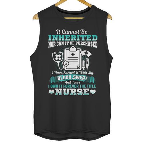 Nursing School Graduation Inherited RN LPN Nurse Grad 2021 Unisex Tank Top - Best Gift Smart