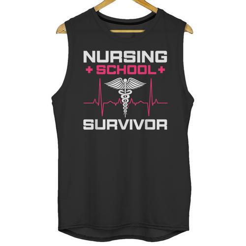 Nursing School Graduation Shirt Unisex Tank Top - Best Gift Smart