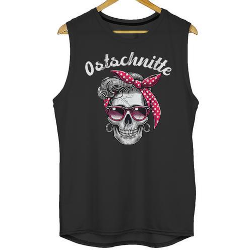 Ostschnitte East Germany DDR Ossi Nostalgia Vintage Retro Unisex Tank Top - Figerry