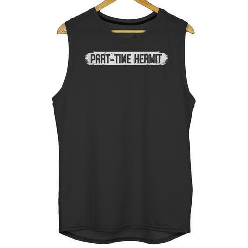 Part Time Hermit Introvert Unisex Tank Top - Raresse