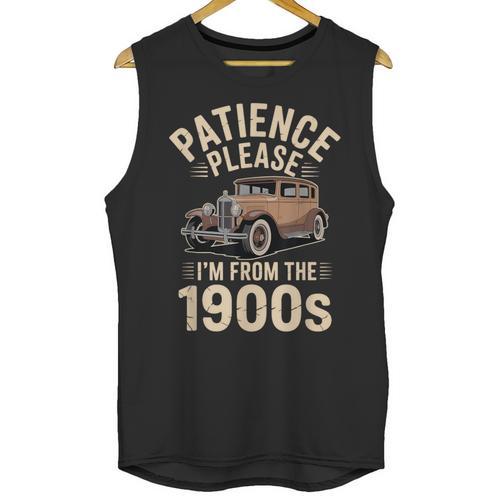 Patience Please I'm From The 1900s Old Car Unisex Tank Top - Figerry