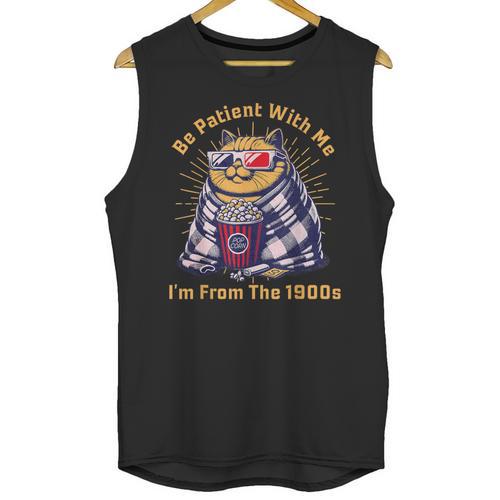 Be Patient I'm From The 1900s 1980s Gen X Millenial Unisex Tank Top - Figerry