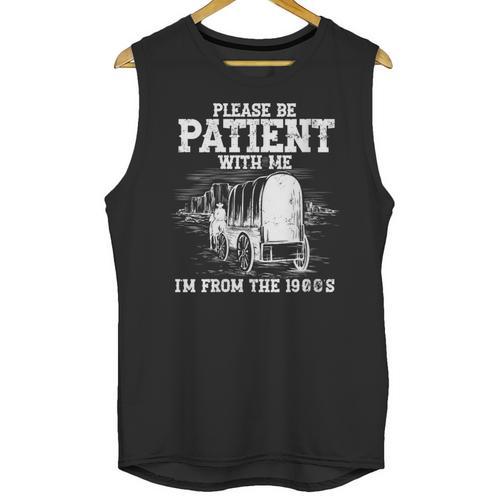 Patient With Me I'm From The 1900s Oregon Vintage Unisex Tank Top - Figerry