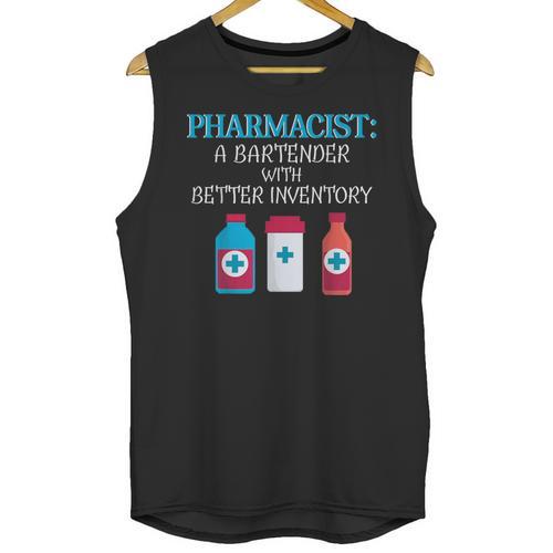 Pharmacist T-Shirt Gag Graduation PharmD Unisex Tank Top - Best Gift Smart