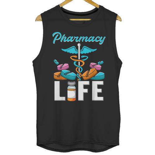 Pharmacy Life Pharmacist Chemist Student PharmD Graduation Unisex Tank Top - Best Gift Smart