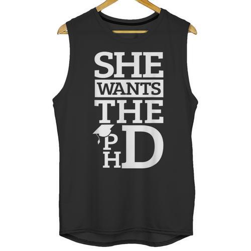 PhD Doctorate Husband Boyfriend PhD Graduation Unisex Tank Top - Best Gift Smart
