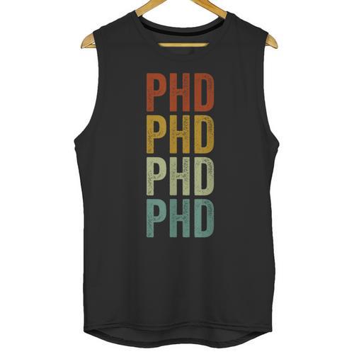 PHD Graduation Doctorate Unisex Tank Top - Best Gift Smart