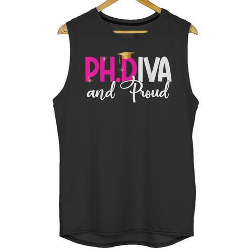 PhDiva Graduation Doctorate Student Graduate Unisex Tank Top - Best Gift Smart
