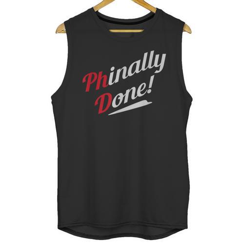 Phinally Done PhD T Shirt Graduation Unisex Tank Top - Best Gift Smart