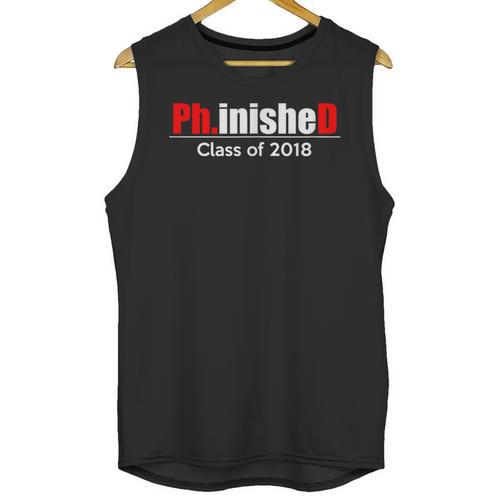 Phinished PhD Graduation T-Shirt For Men And Women Unisex Tank Top - Best Gift Smart