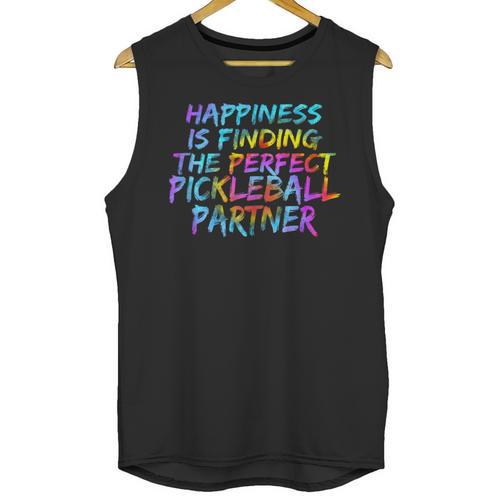 Pickleball Saying Introvert Pickleball Game Partner Unisex Tank Top - Raresse
