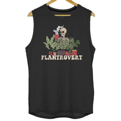Plant Coffee Love Plantrovert Gardening Introvert Mom Unisex Tank Top - Raresse