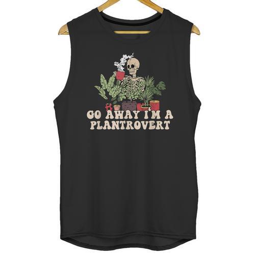 Plant Coffee Lover Plantrovert Gardening Introvert Unisex Tank Top - Raresse