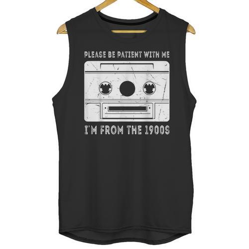 Please Be Patient I'm From The 1900s Cowboy Saying Unisex Tank Top - Figerry