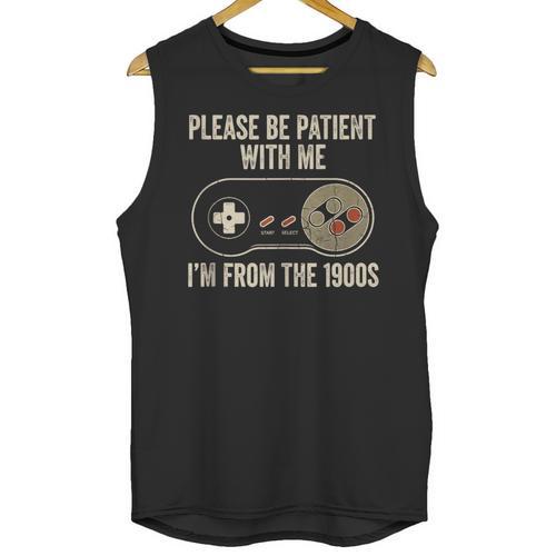 Please Be Patient With Me I'm From The 1900s Gamer Unisex Tank Top - Figerry