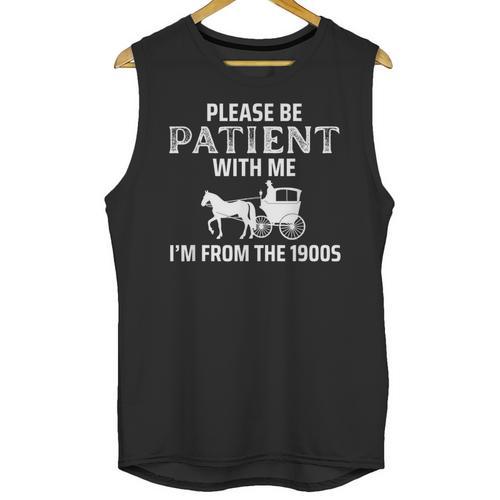 Please Be Patient With Me I'm From The 1900s Gen X Unisex Tank Top - Figerry