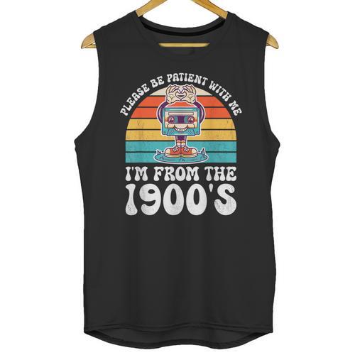 Please Be Patient With Me I'm From The 1900s Kawaii Unisex Tank Top - Figerry