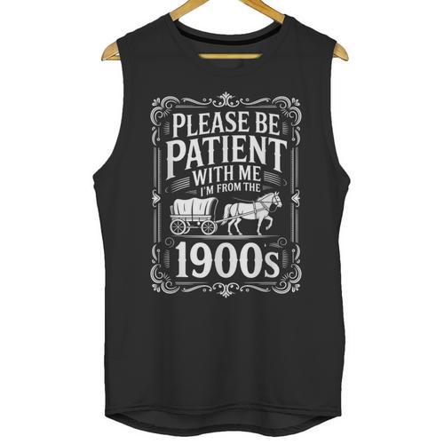 Please Be Patient I'm From The 1900s Old Man Unisex Tank Top - Figerry