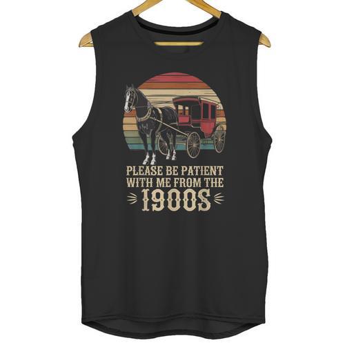 Please Be Patient With Me I'm From The 1900s Old Tee Unisex Tank Top - Figerry