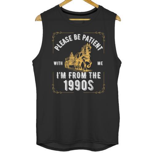 Please Be Patient I'm From The 1900s Saying Unisex Tank Top - Figerry