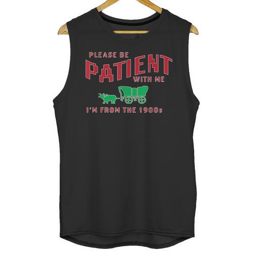 Please Be Patient I'm From The 1900s Vintage Gen X Unisex Tank Top - Figerry