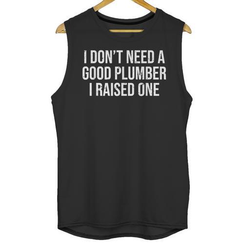 Plumber Parents Father Mother Plumbing Graduation Unisex Tank Top - Best Gift Smart