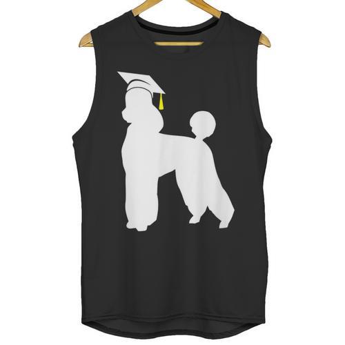Poodle Graduation Dog Graduate Unisex Tank Top - Best Gift Smart