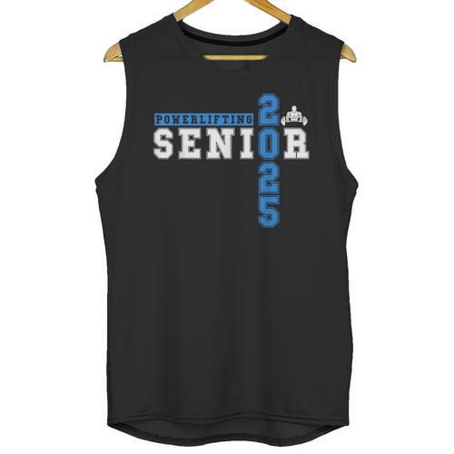 Powerlifting Senior 2025 Class Of 2025 Graduation Party 23 Unisex Tank Top - Best Gift Smart