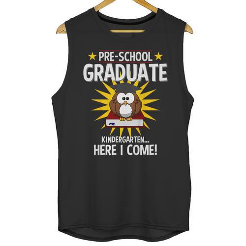 Pre K Graduation Shirt 2019 PreSchool Graduate Toddler Unisex Tank Top - Best Gift Smart