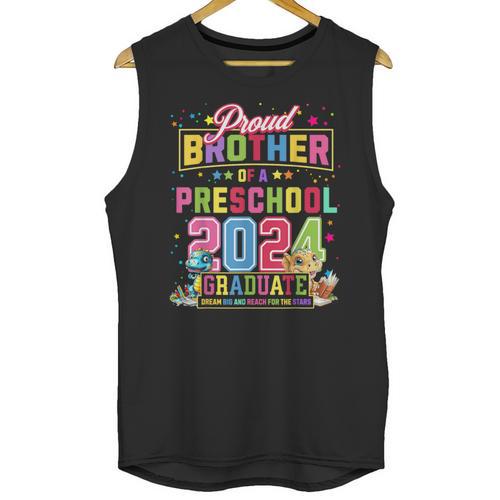 Pre School Graduation Idea Brother & Preschool Graduation Unisex Tank Top - Best Gift Smart