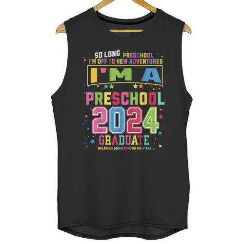 Pre School Graduation Idea For Kids & Preschool Graduation Unisex Tank Top - Best Gift Smart