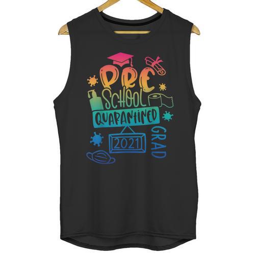 Preschool 2021 Graduate Prek Quarantine Preschool Graduation Unisex Tank Top - Best Gift Smart