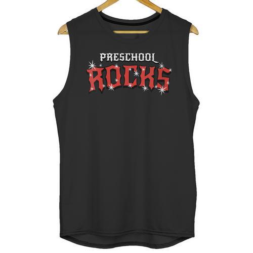 Preschool Rocks Back To School Graduation Teacher Student Unisex Tank Top - Best Gift Smart