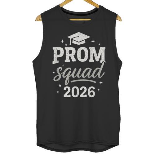 Prom Squad 2026 Graduation Friends Unisex Tank Top - Best Gift Smart