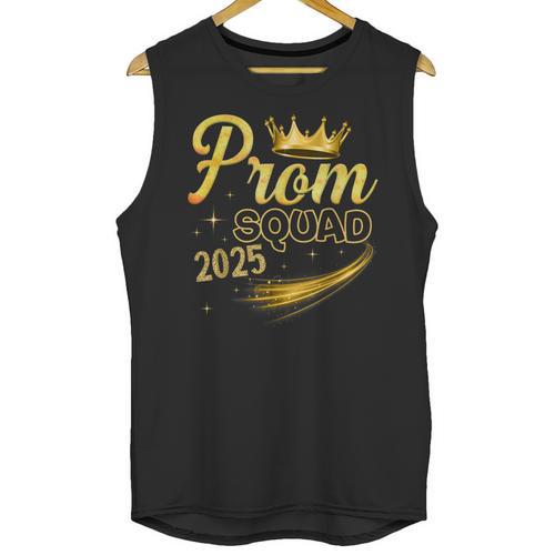 Prom Squad Graduation Class Of 2025 Party Unisex Tank Top - Best Gift Smart