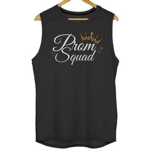 Prom Squad School Graduation Party 2025 Friends Matching Unisex Tank Top - Best Gift Smart