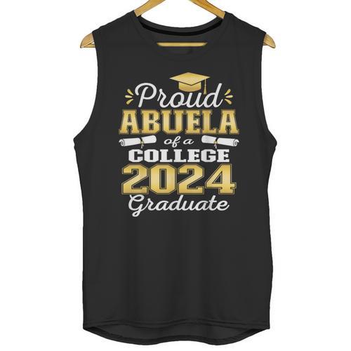 Proud Abuela Of 2024 College Graduate Family 24 Graduation Unisex Tank Top - Best Gift Smart