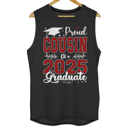 Proud Cousin Of A 2025 Graduate For Graduation Unisex Tank Top - Best Gift Smart