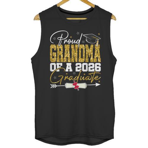 Proud Grandma Of Senior 2026 Graduate Family Graduation 2026 Unisex Tank Top - Best Gift Smart