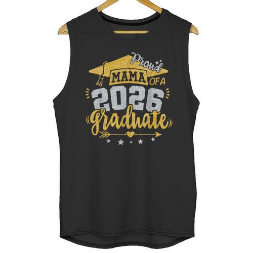 Proud Mama Of A 2026 Graduate Grad Senior Graduation Unisex Tank Top - Best Gift Smart
