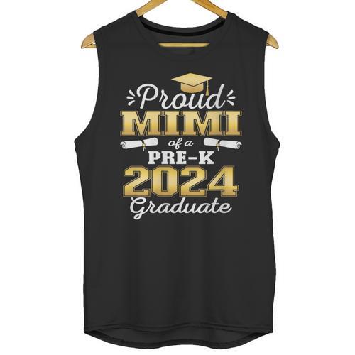 Proud Mimi Of Pre K School Graduate 2024 Graduation Mimi Unisex Tank Top - Best Gift Smart