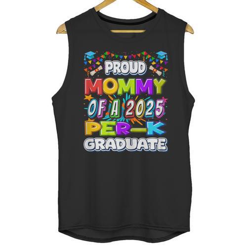 Proud MOMMY Of a 2025 PRE-K Graduate -Graduation Unisex Tank Top - Best Gift Smart